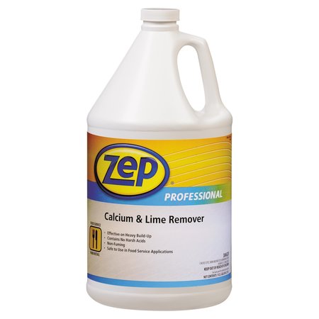 ZEP Calcium and Lime Remover, Neutral, 1 gal Bottle, PK4 1041491